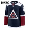 Colorado Avalanche Trikot Fanatics Premium Cale Makar 2024-25 Navy Ausweich - Kinder